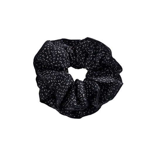 ⊹ BLACK LEO Scrunchie ⊹