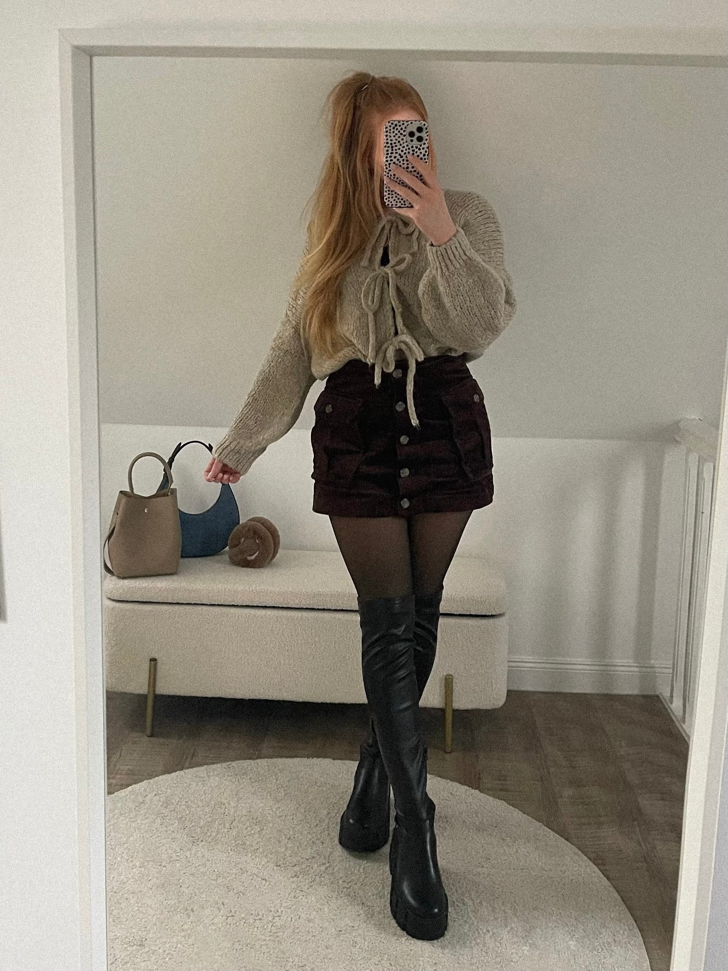 ⊹ HEVI Strickjacke Beige ⊹