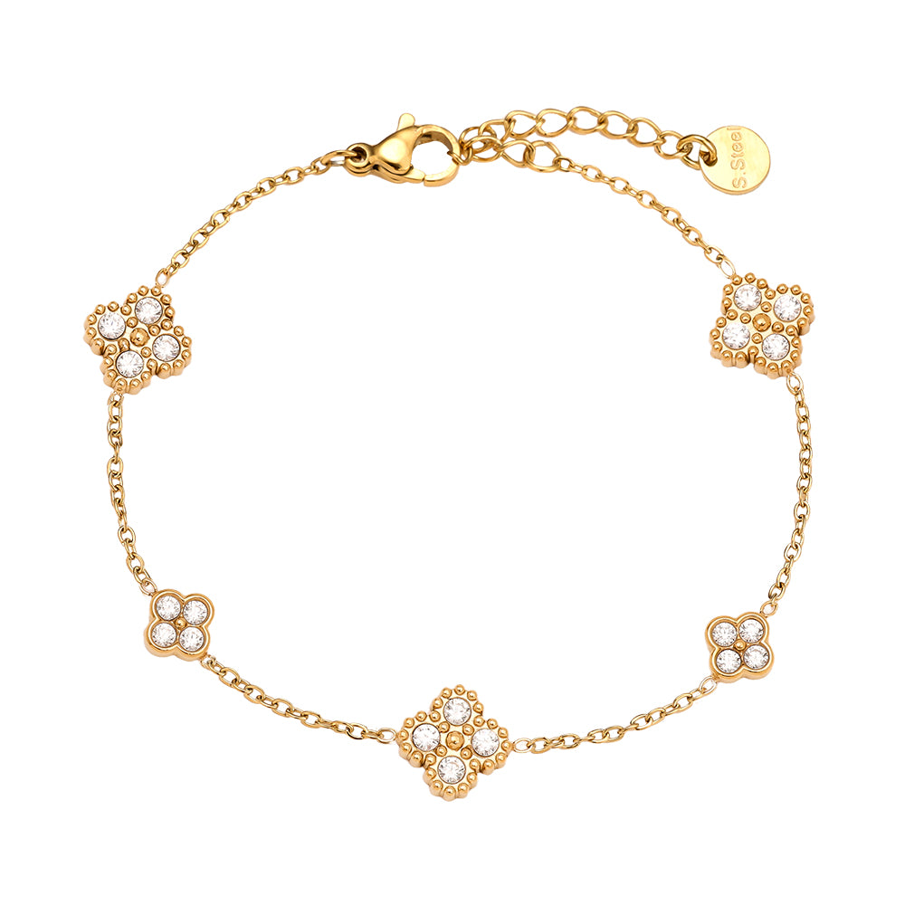 ⊹ FÉLINA MATCH Armband Gold ⊹