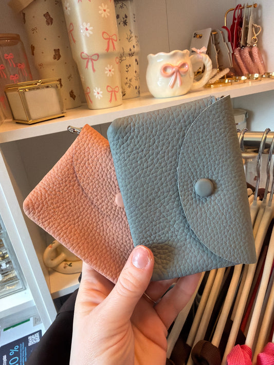 ⊹ MINI Portmonee Blue/Rose ⊹
