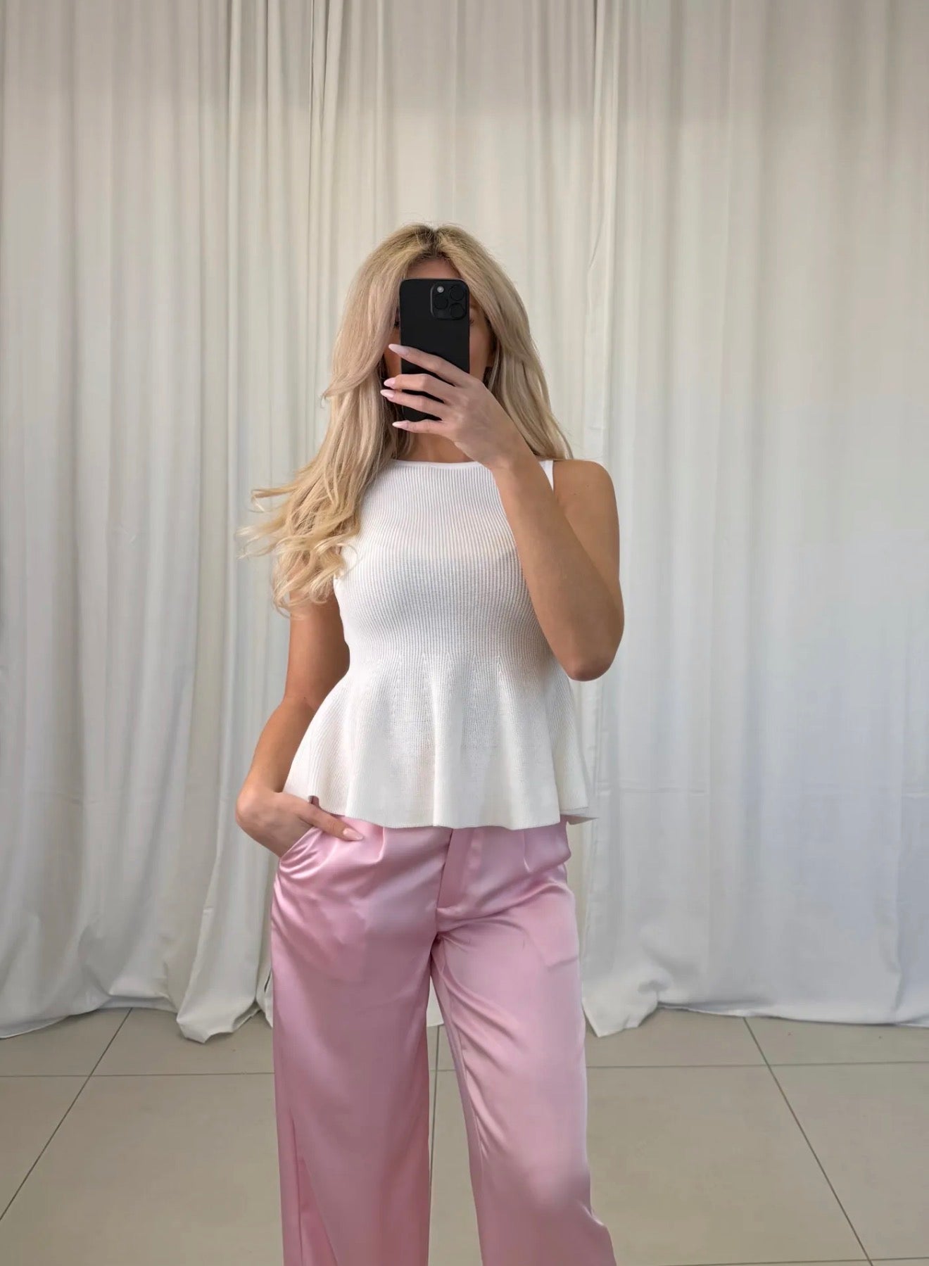 ⊹ MALA Top White ⊹