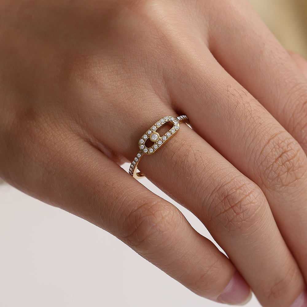 ⊹ XENIA Ring Gold ⊹
