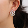 ⊹ PEARL FLOWER Ohrringe ⊹