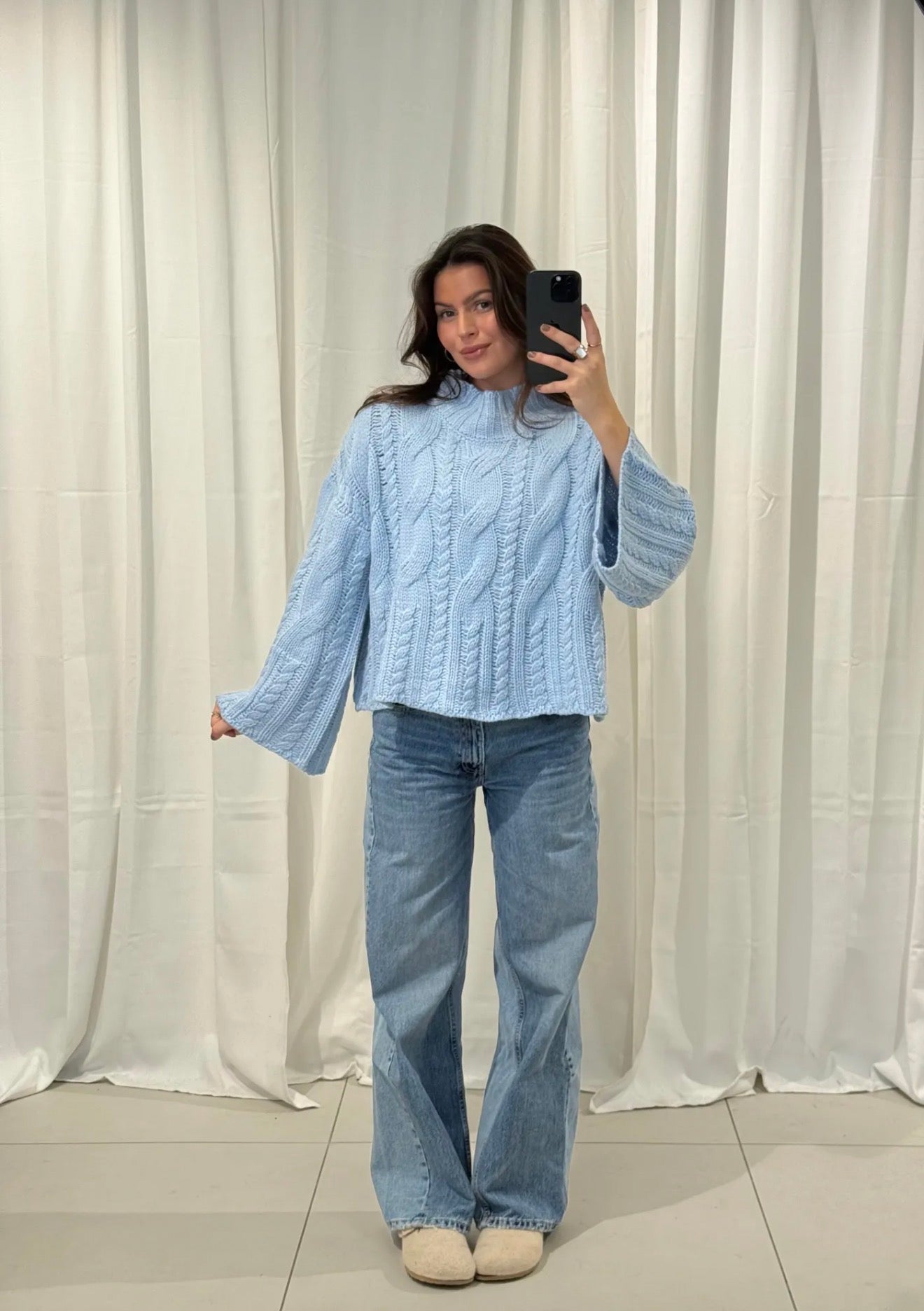 ⊹ JENNA Strickpullover Blue ⊹