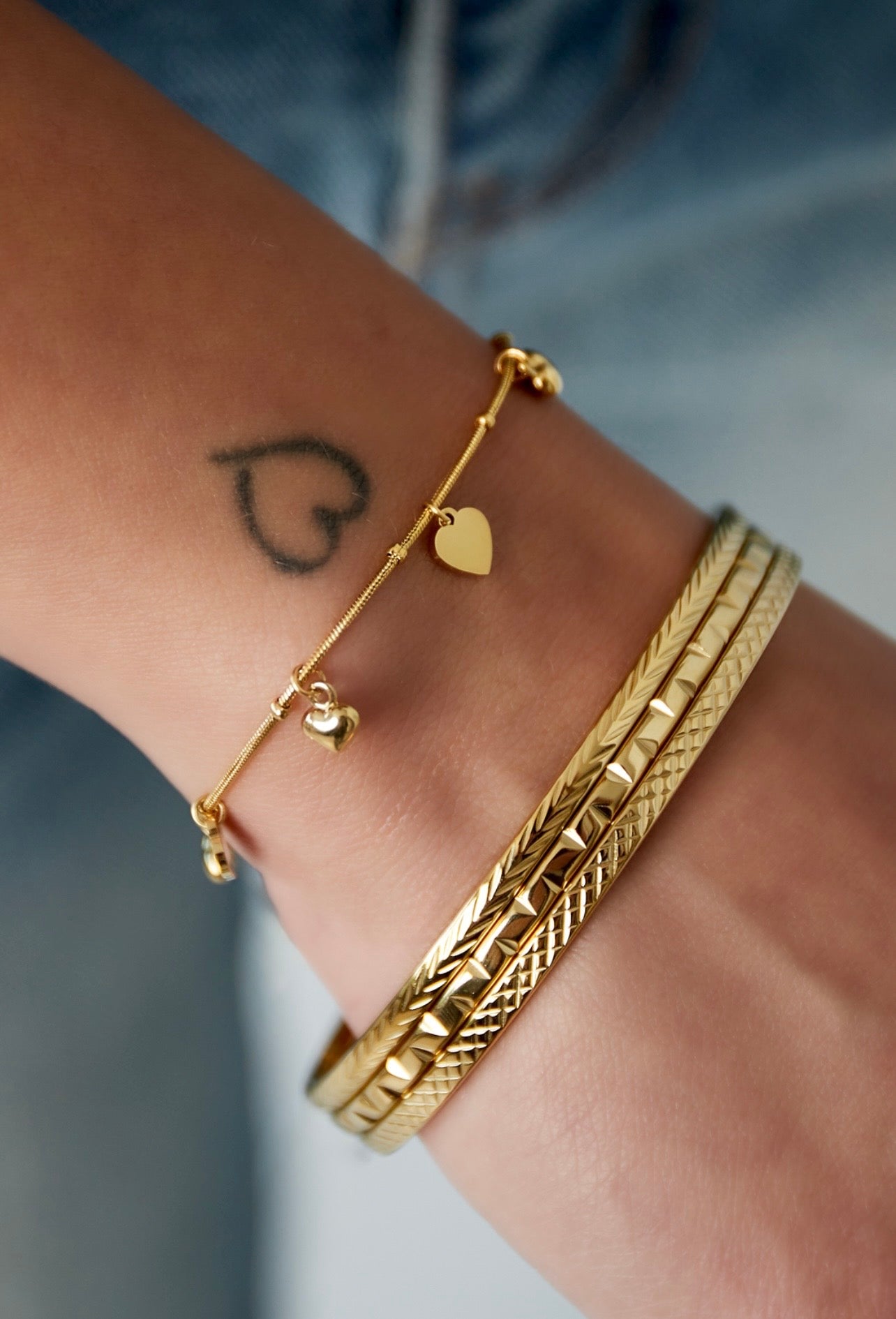 ⊹ LOVELY Armband Gold ⊹