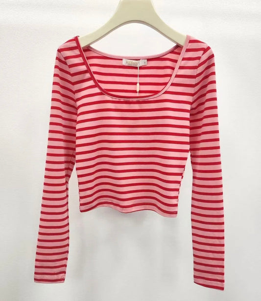 ⊹ STRIPY Longsleeve ⊹