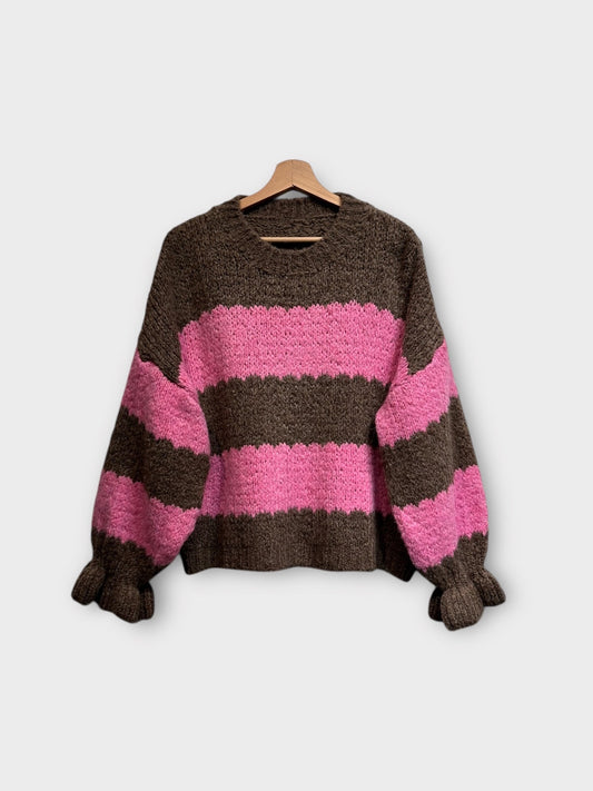 ⊹ MINA Strickpullover Pink ⊹