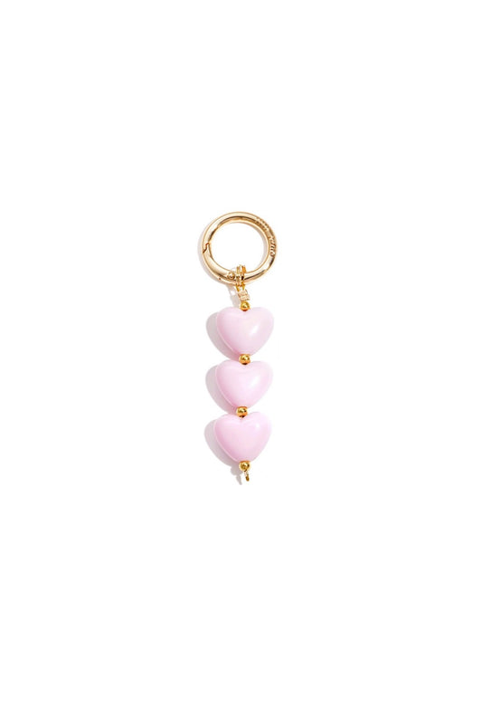 ⊹ HEART Taschenanhänger Rose ⊹