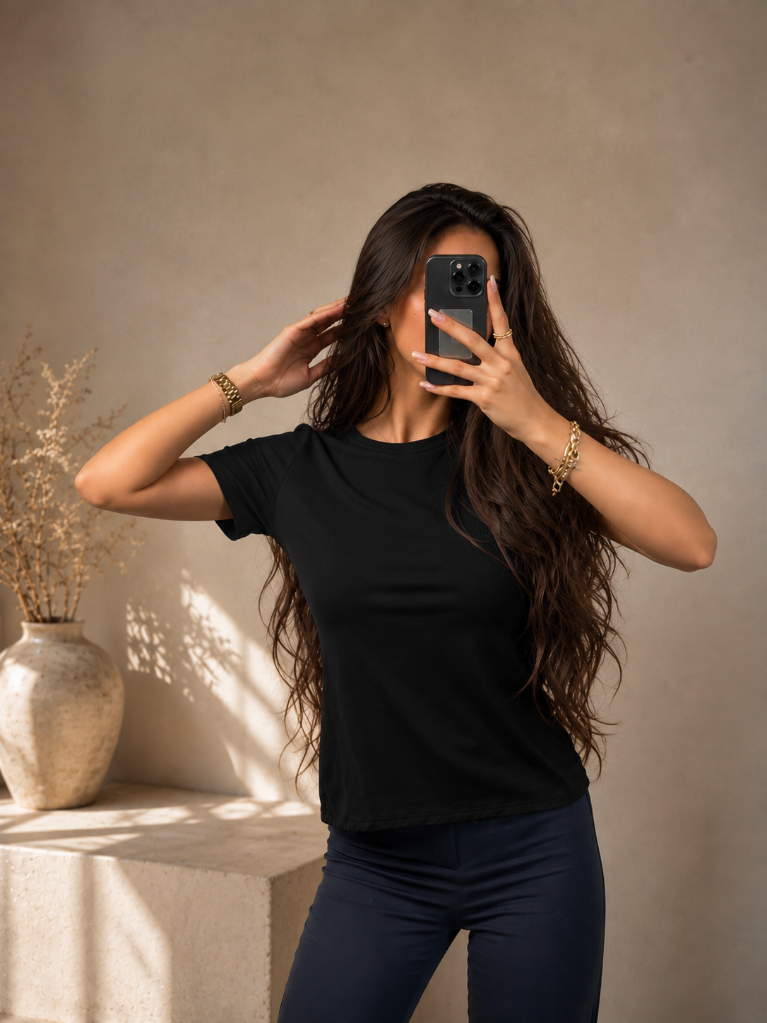 ⊹ KAYA Tshirt Black ⊹