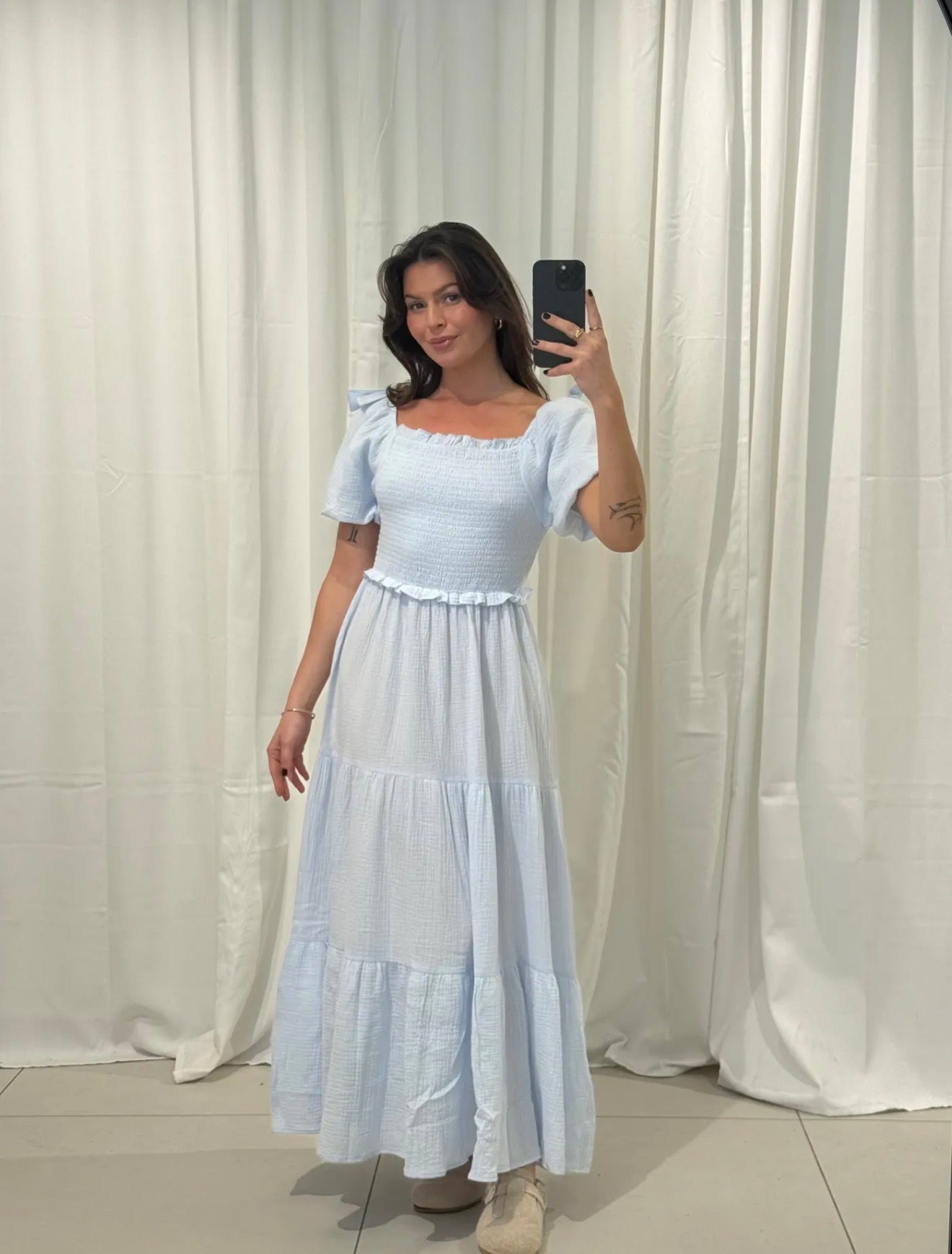 ⊹ IDA Kleid Blue ⊹