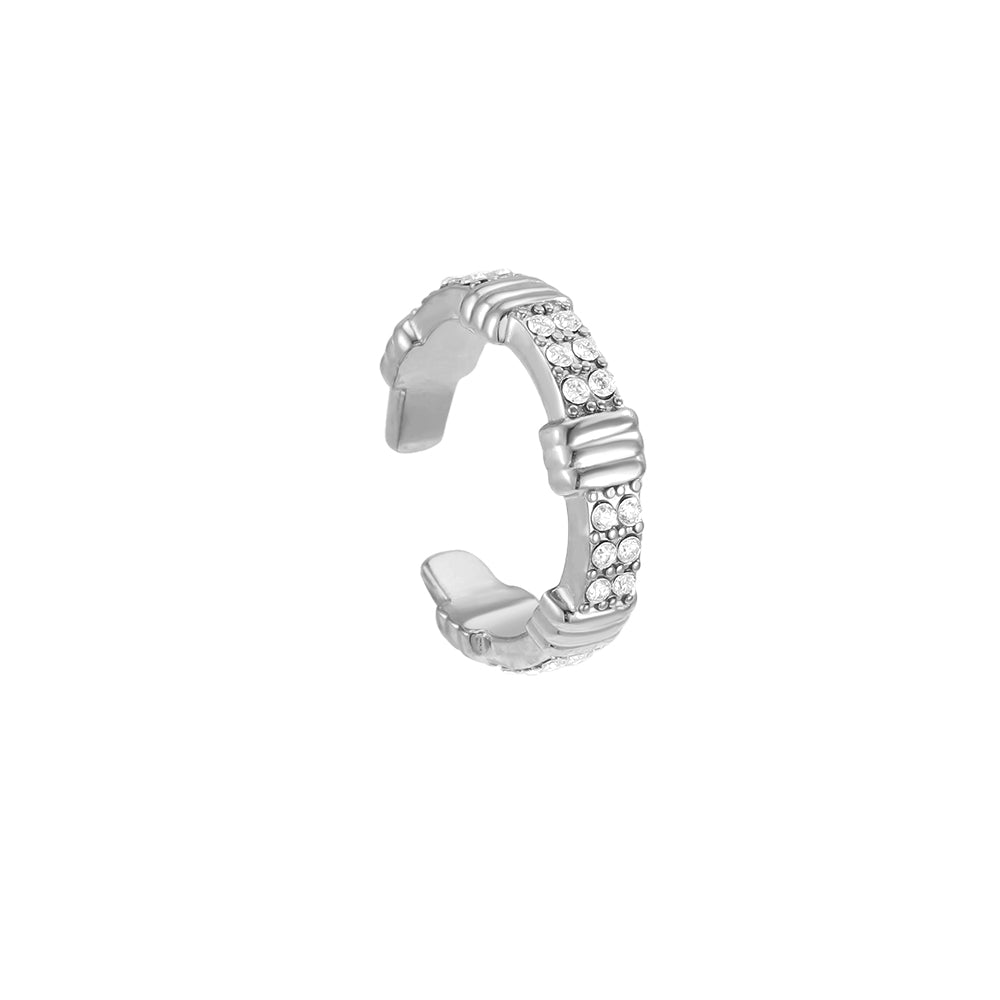 ⊹ PERCY Earcuff Silber ⊹