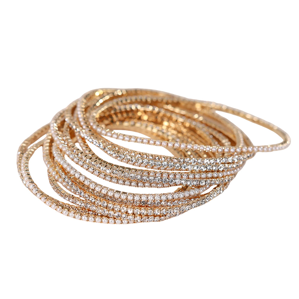 ⊹ Glitzer/Pearl Armband ⊹
