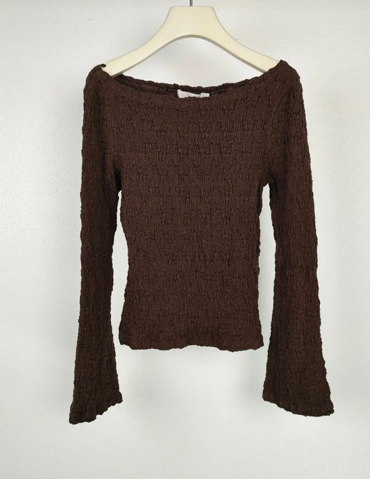 ⊹ HELIN Longsleeve Brown ⊹