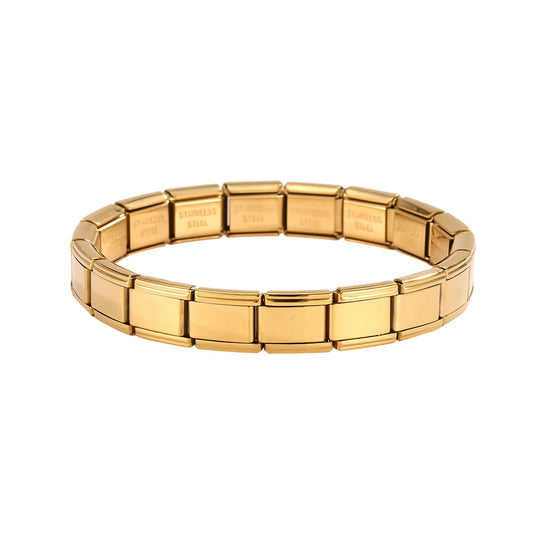⊹ CHARMS Modular Armband Gold ⊹