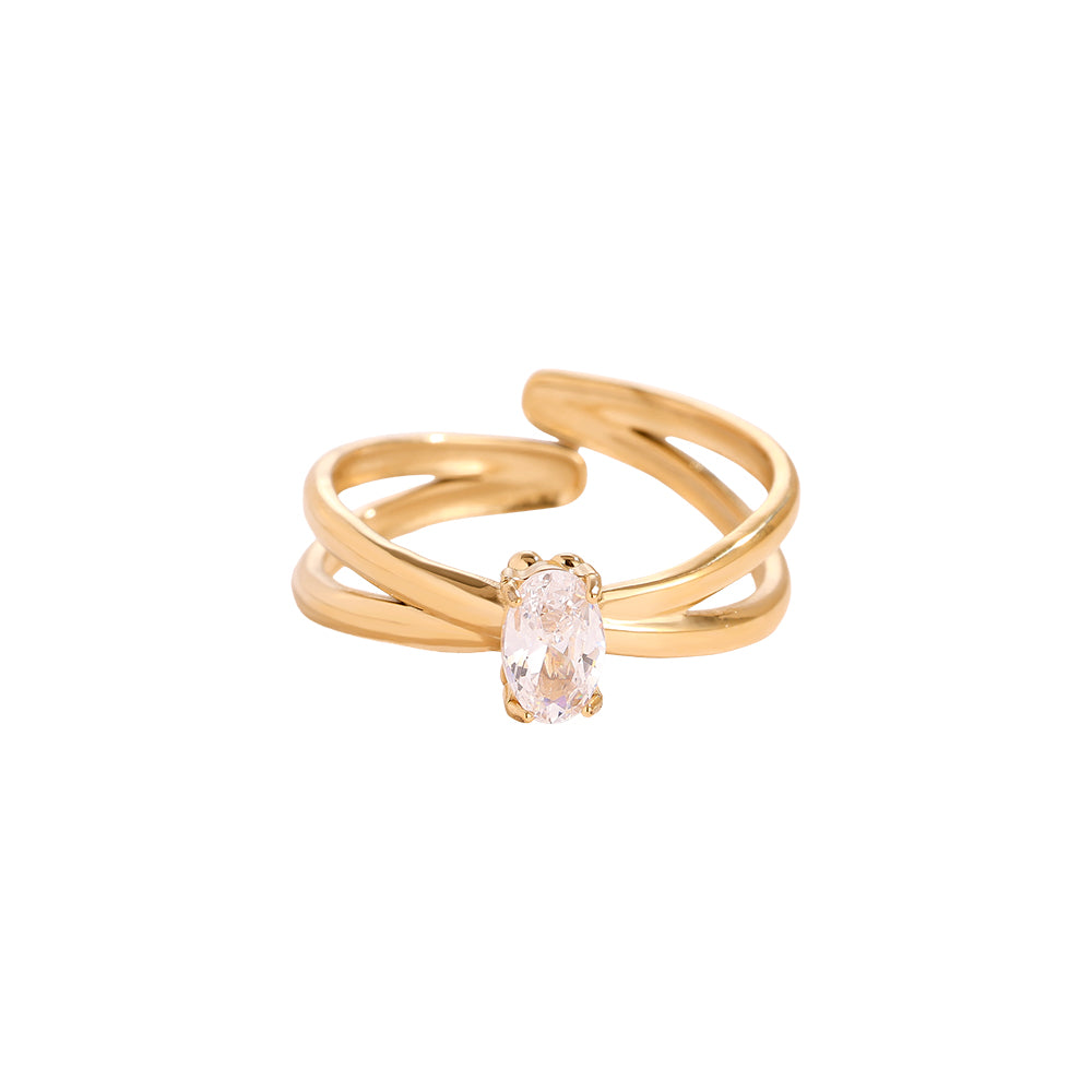 ⊹ AURORA Ring Gold ⊹