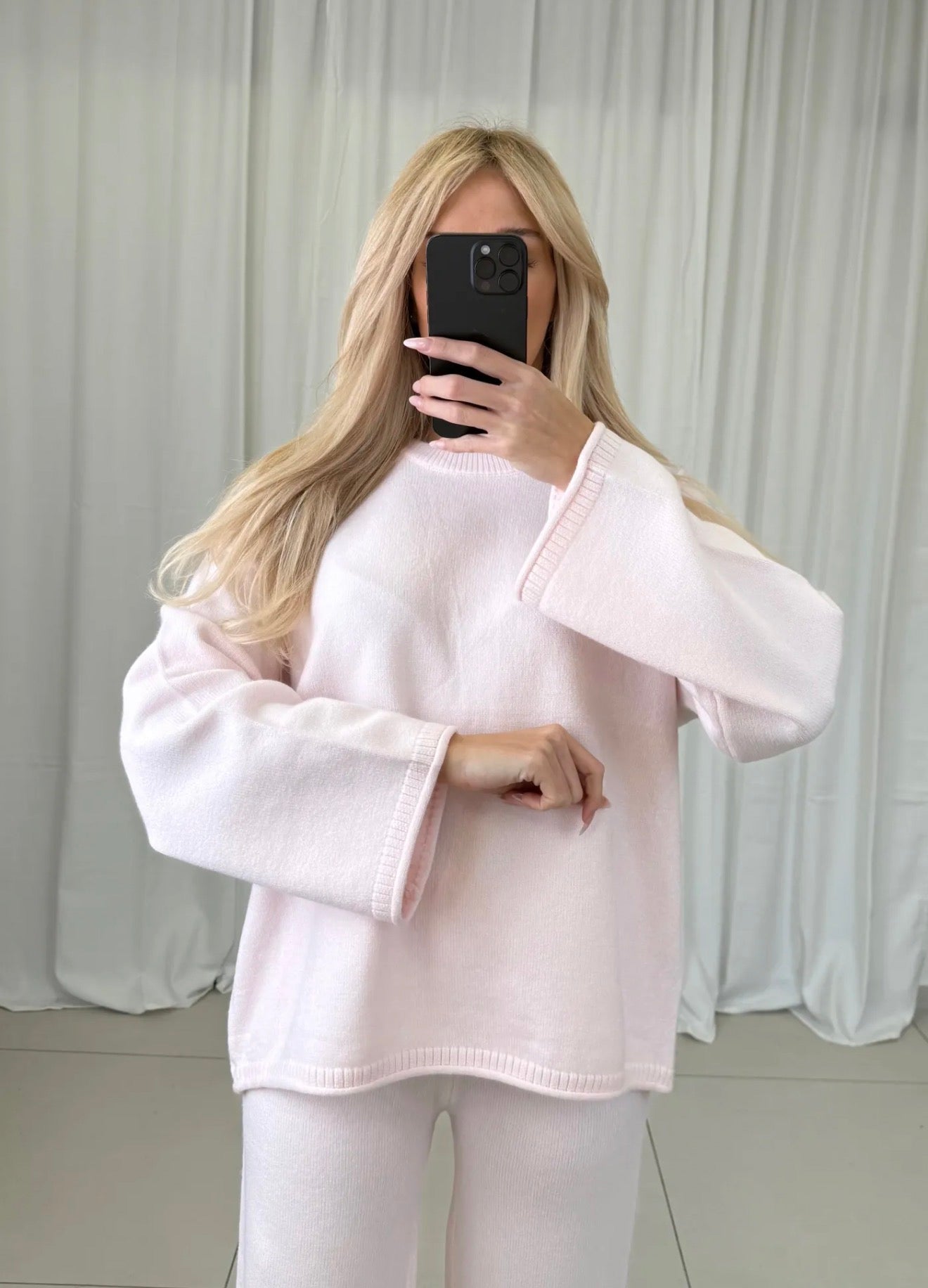⊹ COZY Strickpullover Rosa ⊹