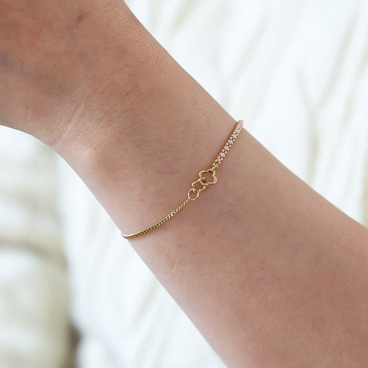 ⊹ INFINITY Armband Gold ⊹