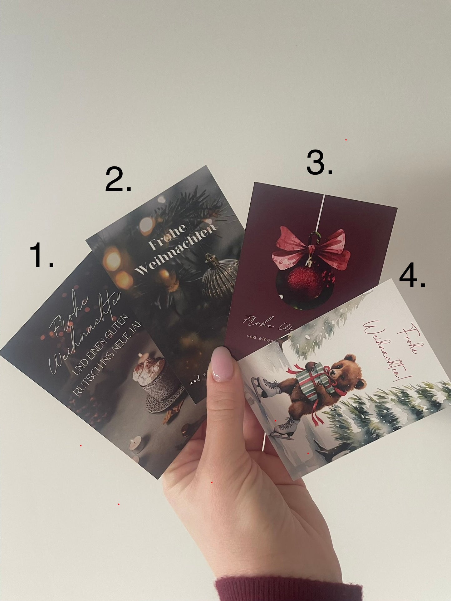 ⊹ Weihnachtskarte ⊹