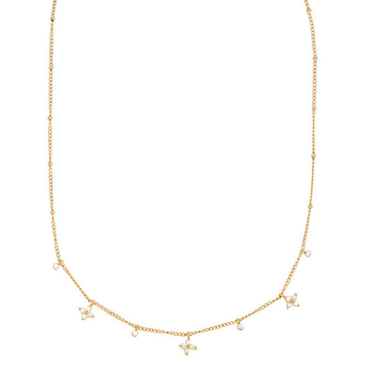 ⊹ LEANA Halskette Gold ⊹