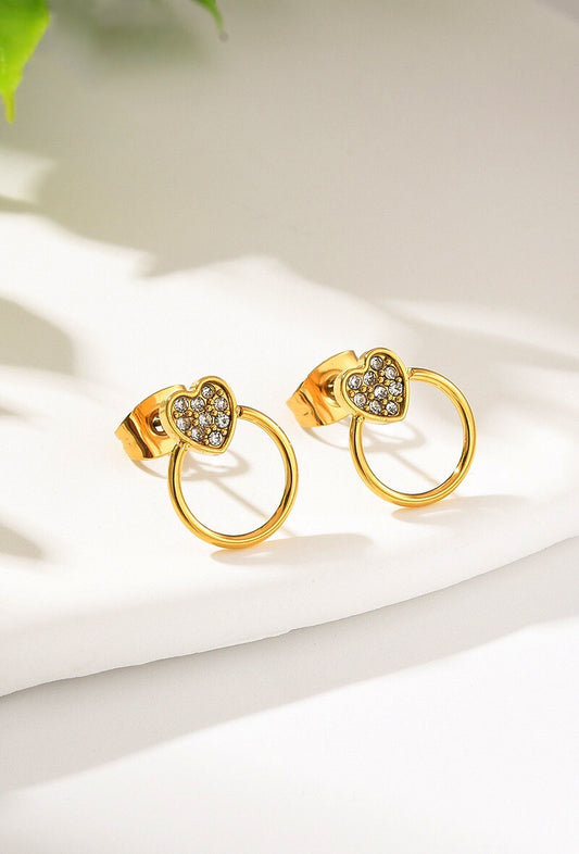 ⊹ LISSY Ohrringe Gold ⊹