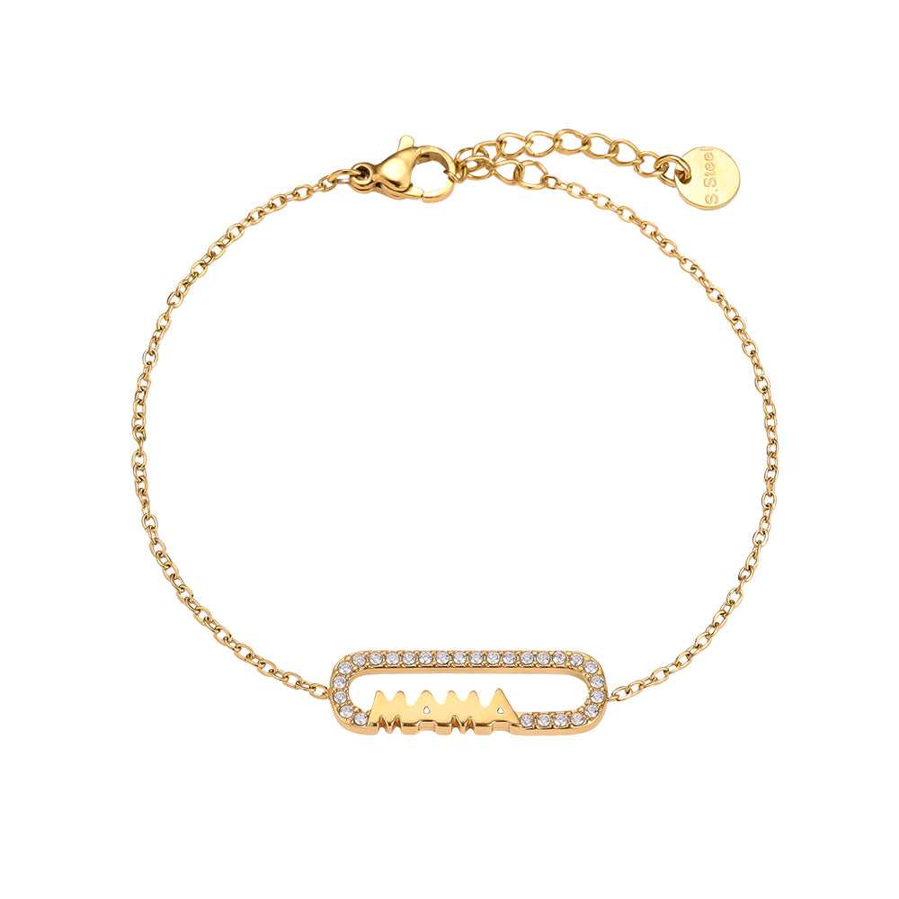 ⊹ MAMA Armband Gold ⊹