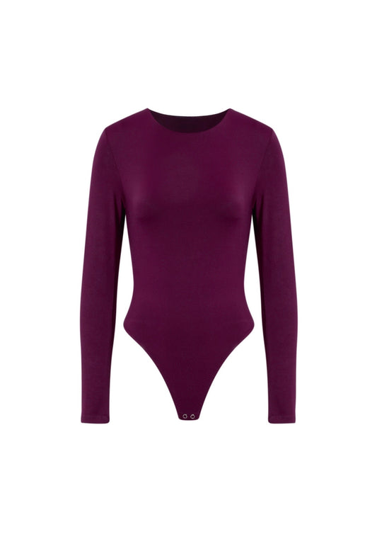 ⊹ MILA Shapewear Body Burgunda ⊹