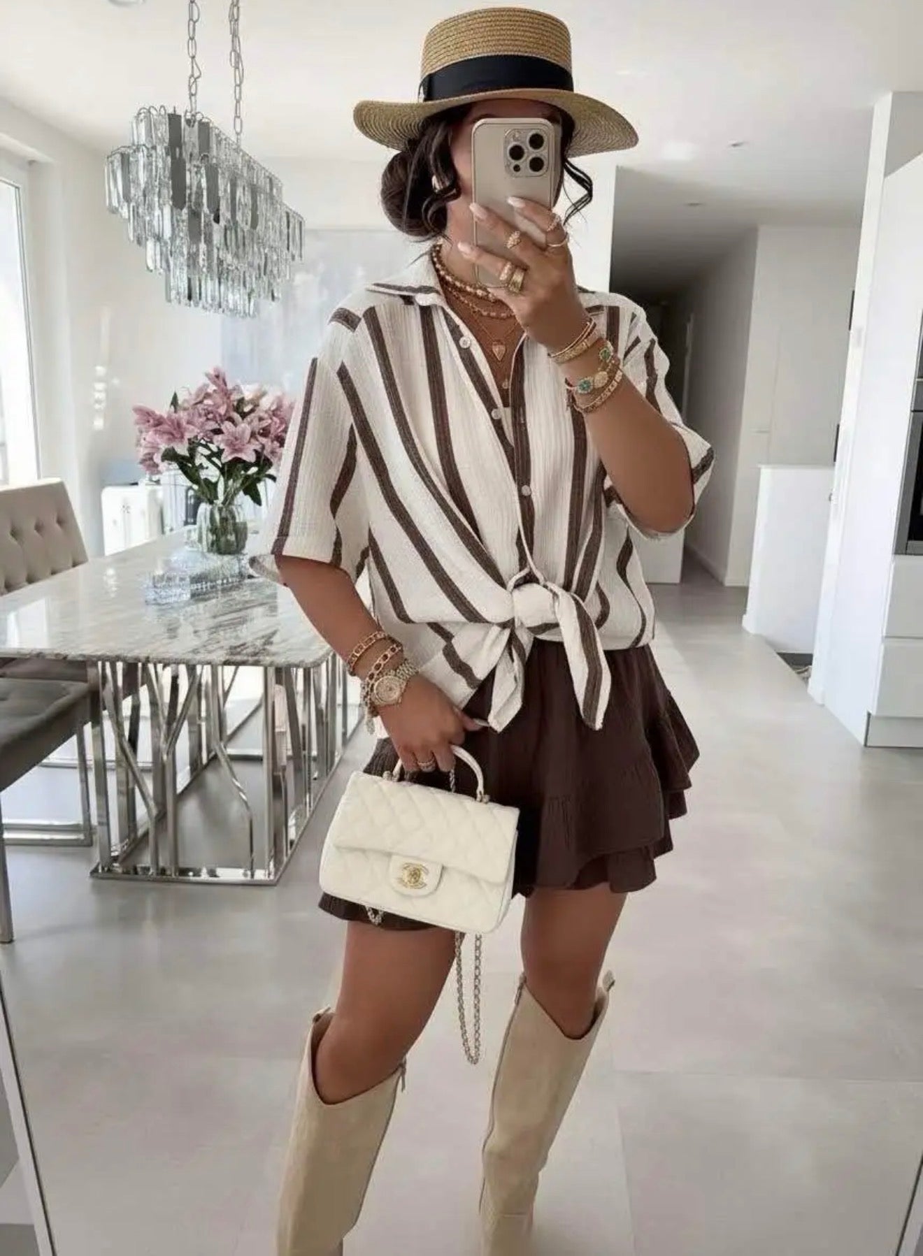 ⊹ DANA Bluse White ⊹