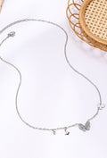 ⊹ BUTTERFLY Halskette Silber ⊹