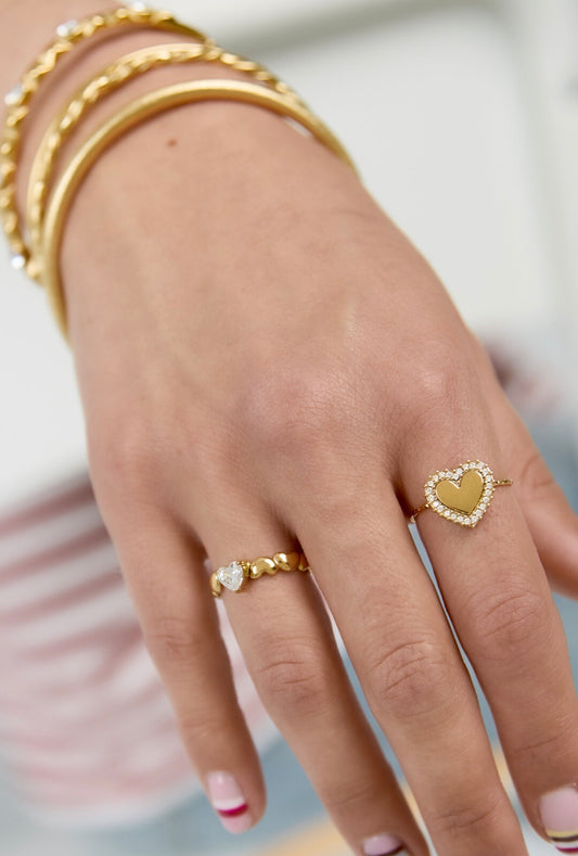 ⊹ HILDA Ring Gold ⊹