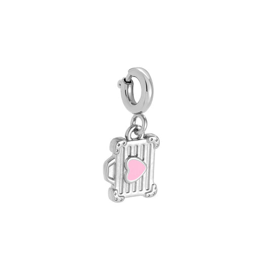 ⊹ TRAVEL Charm Silber ⊹