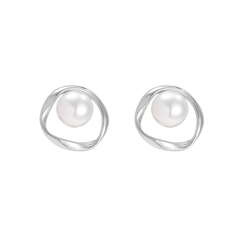 ⊹ PEARLA Ohrringe Silber ⊹