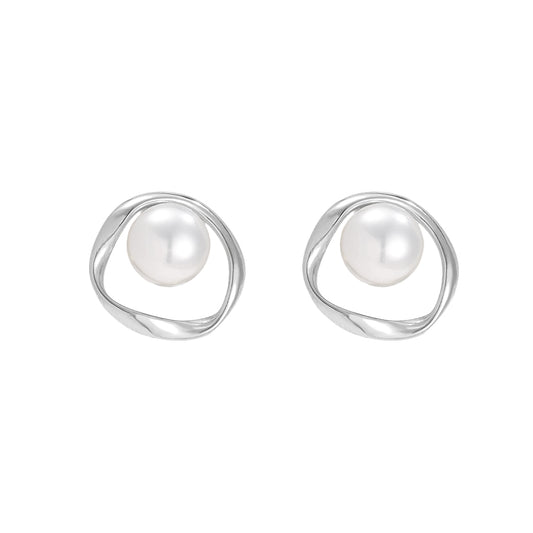 ⊹ PEARLA Ohrringe Silber ⊹