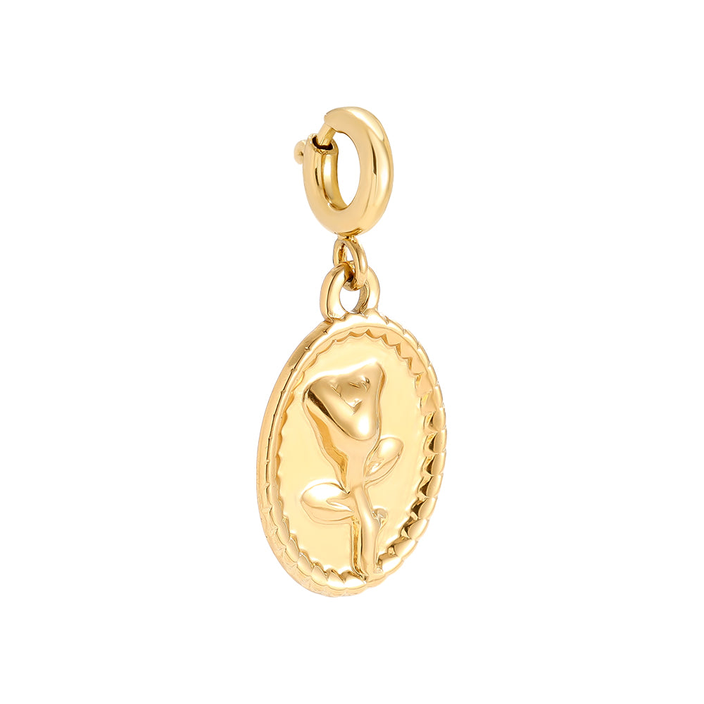 ⊹ ROSE Charm Gold ⊹