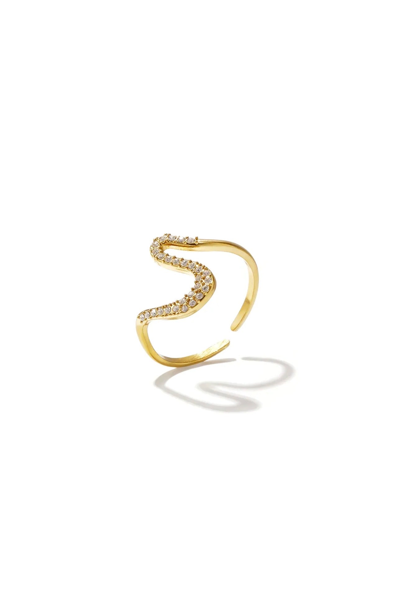 ⊹ SMALL WAVY Ring ⊹