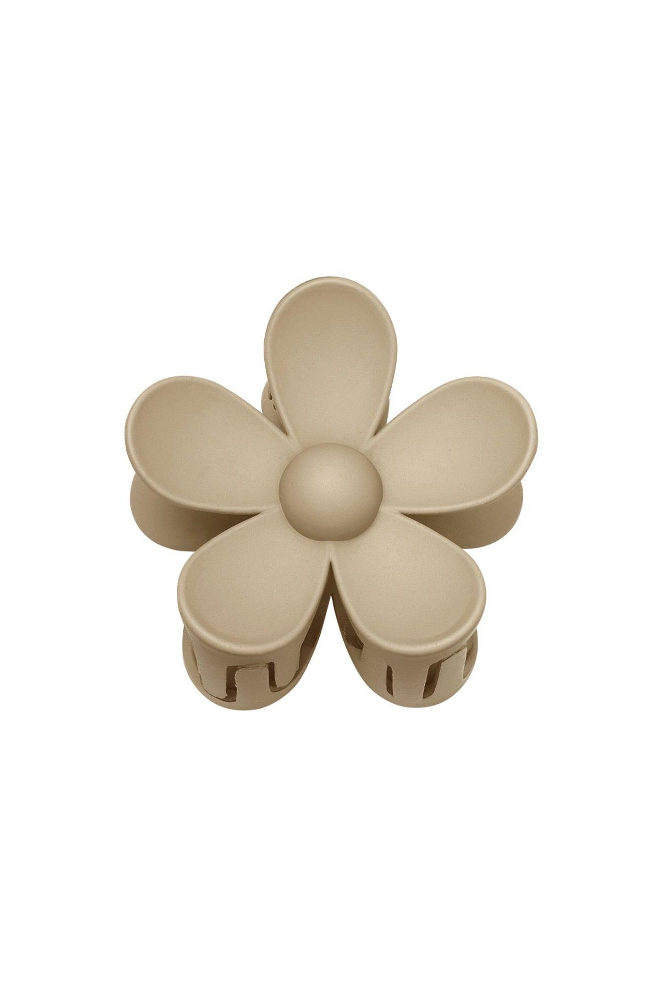 ⊹ FLORA Haarspange Taupe ⊹