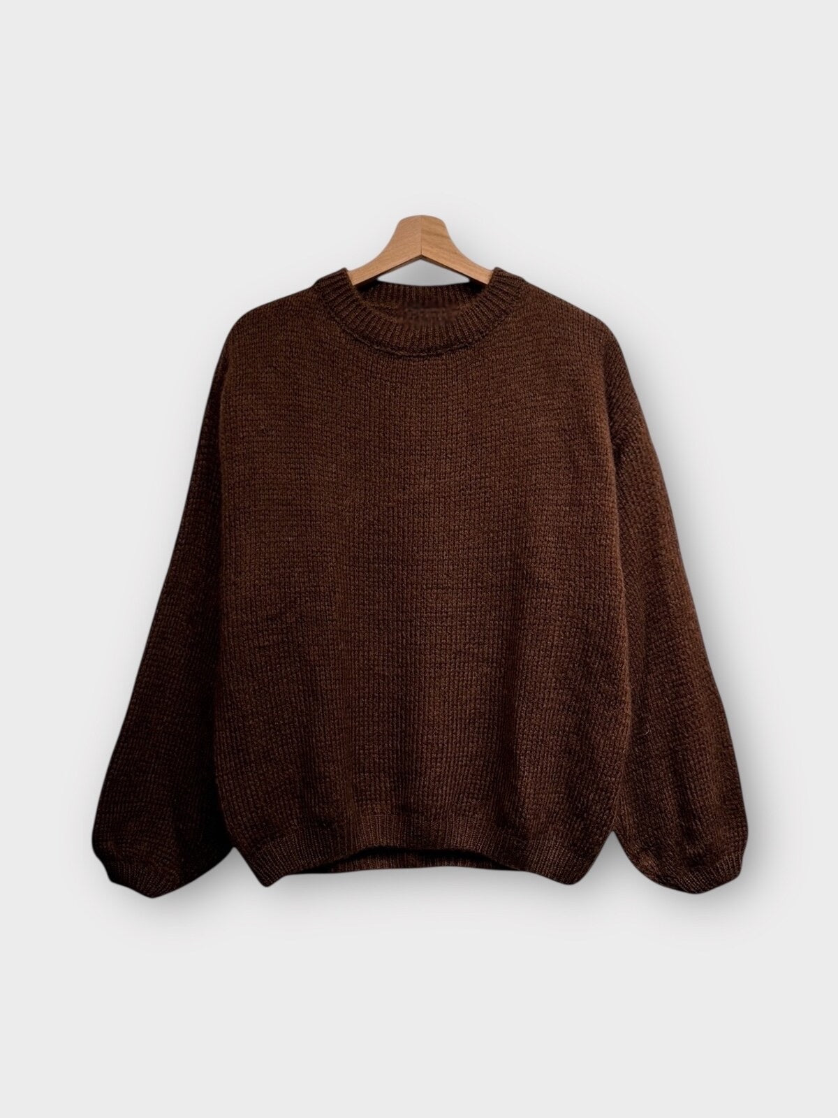 ⊹ LINA Strickpullover Braun ⊹