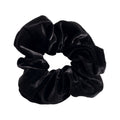 ⊹ Samt Scrunchie Black ⊹ Medium