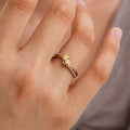 ⊹ KNOTI Ring Gold ⊹