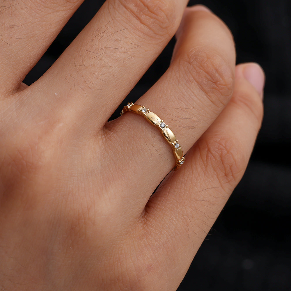 ⊹ TRINY Ring Gold  ⊹