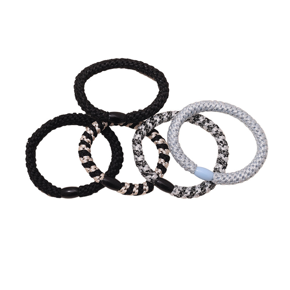 ⊹ BLACK Scrunchies ⊹