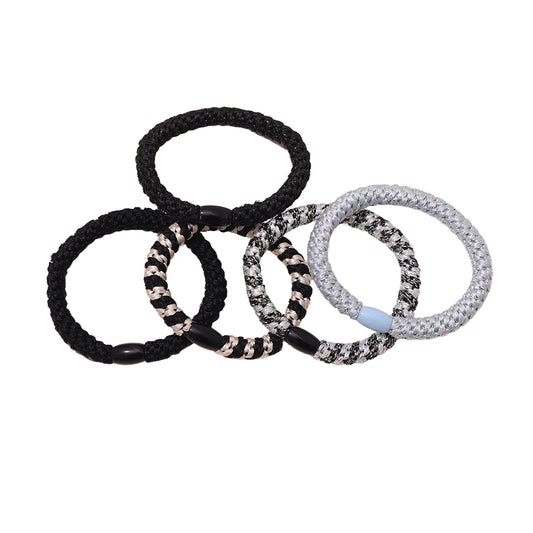 ⊹ BLACK Scrunchies ⊹