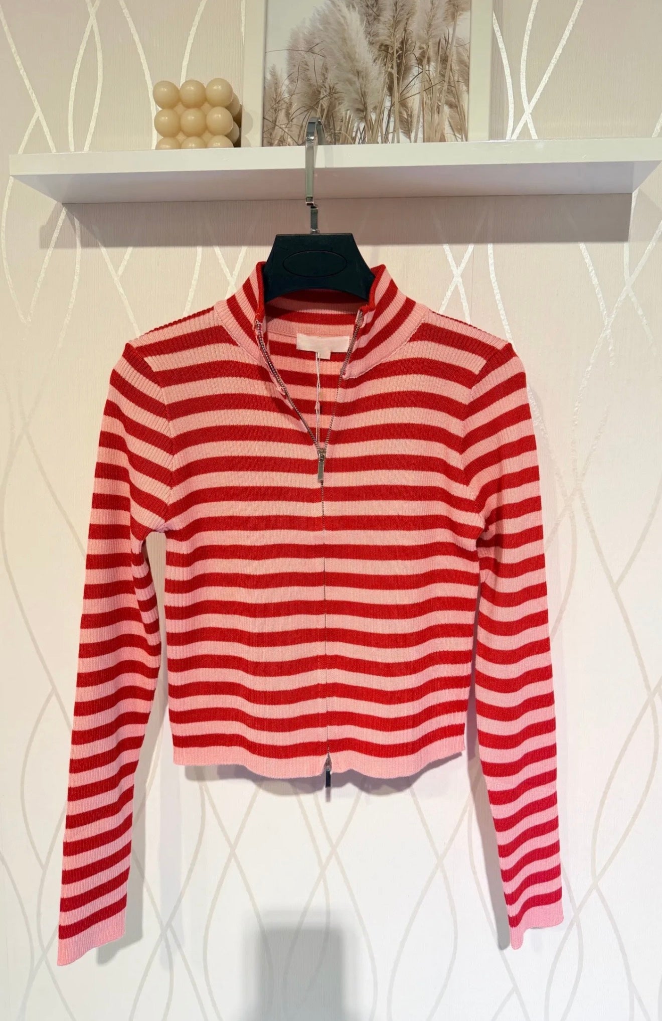 ⊹ NEO Strickjacke Red/Rose ⊹