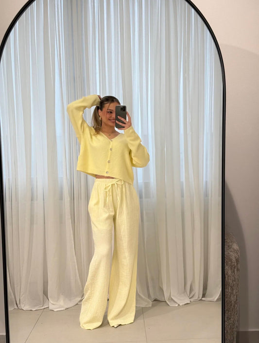 ⊹ MEO Musselin Hose Yellow ⊹