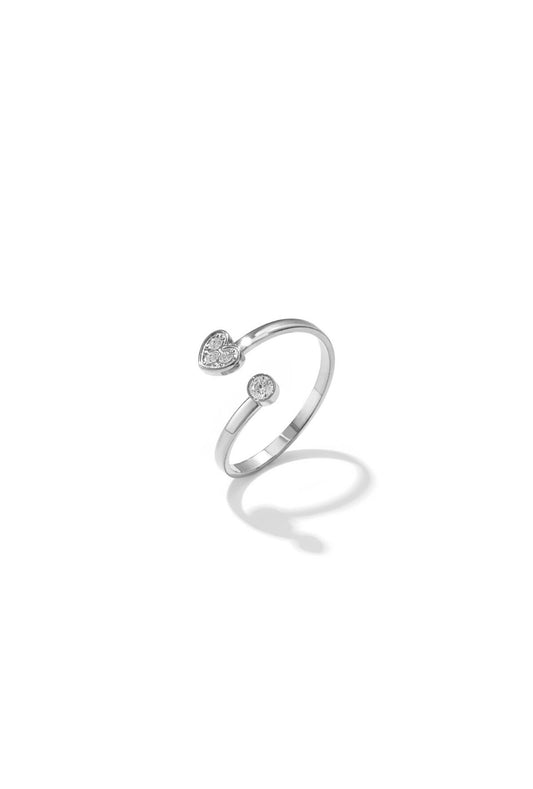 ⊹ LIVO Ring Silber ⊹