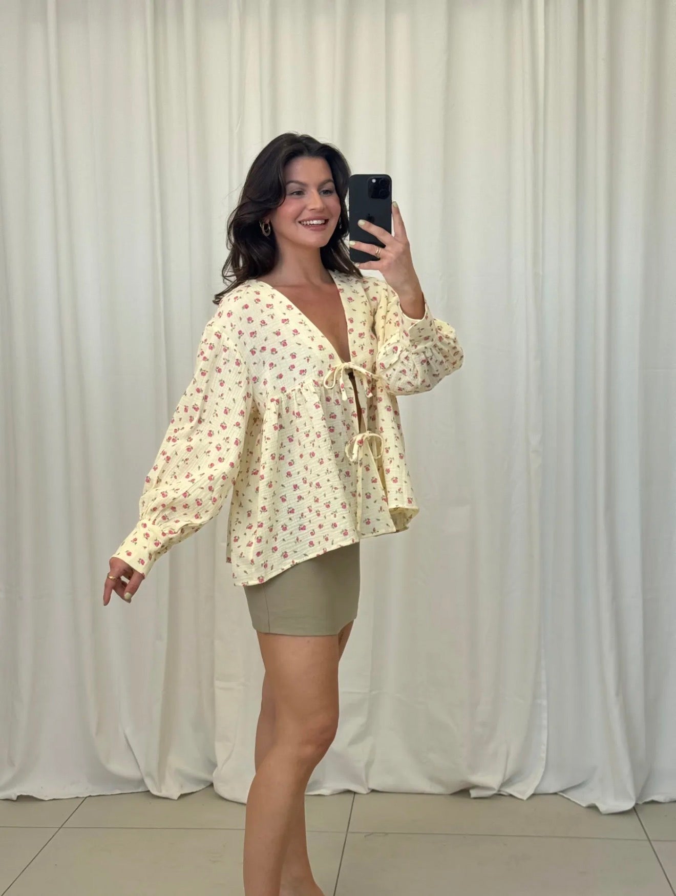 ⊹ LINA Bluse Butteryellow ⊹