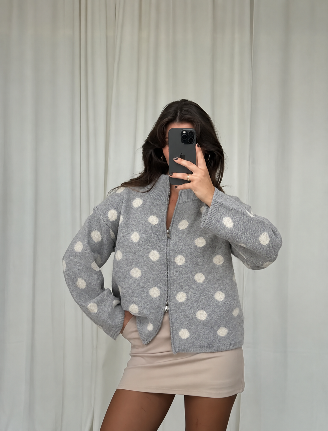 ⊹ DOTS Strickjacke ⊹