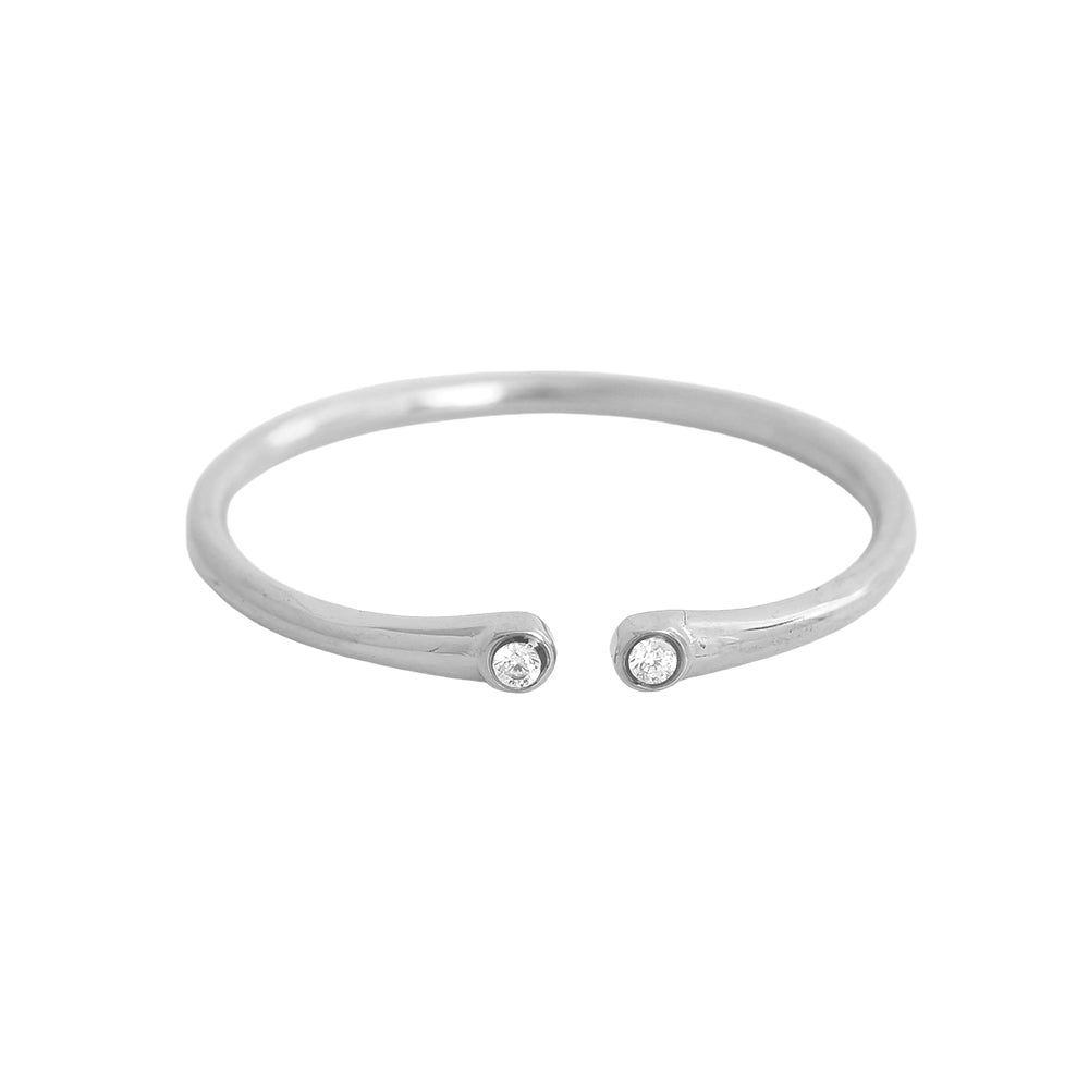 ⊹ EGO Ring Silber ⊹