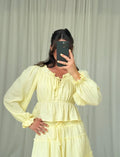 ⊹ CLAUDI Bluse Yellow ⊹