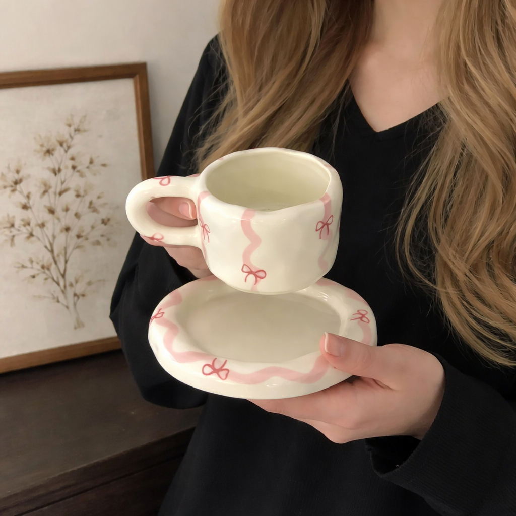 ⊹ SCHLEIFI Tasse+Teller ⊹