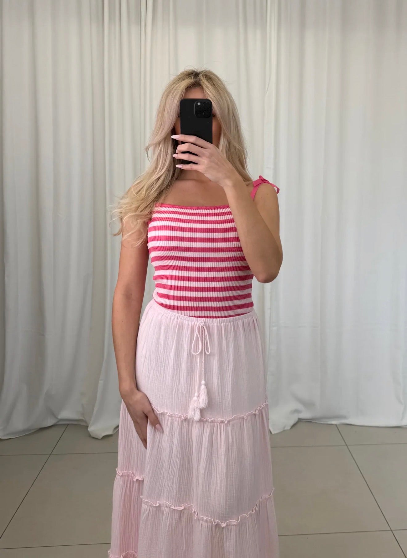 ⊹ PEGGY Top Pink/Rose ⊹